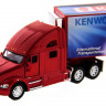 Машина Kinsmart 1:40 Keworth T700 инерция  в/к