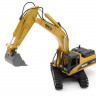 Металлический экскаватор с ковшом HUI NA TOYS 1/40 PRO