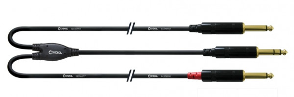 Кабель Y-адаптер Cordial CFY 1.5 VPP-LONG